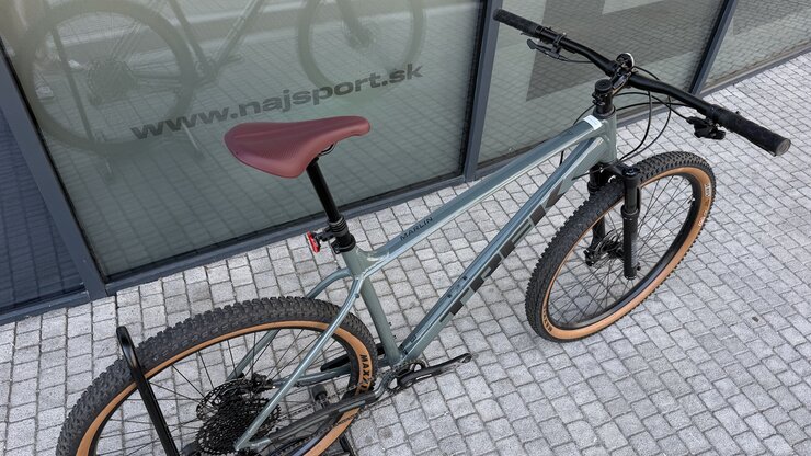 Testovaný bicykel Trek Marlin 7 Gen 3 Keswick 2025 R113