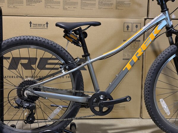 Testovaný bicykel Trek Precaliber 24 Anthracite