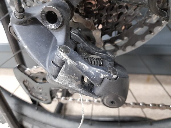 Testovaný bicykel Trek Roscoe 8 Mulsanne Blue 2022 RK11