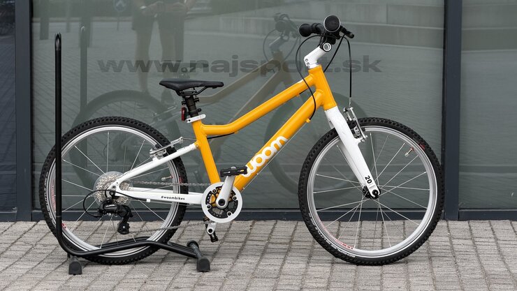 Testovaný bicykel Woom 4 GO Vibrant Yellow