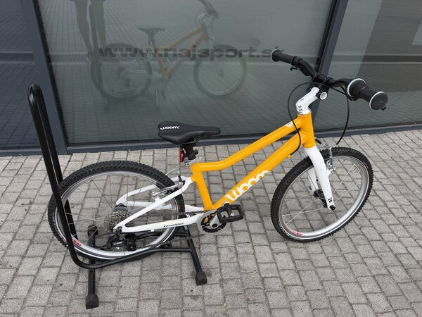 Testovaný bicykel Woom 4 GO Vibrant Yellow