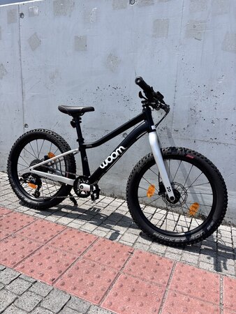 Testovaný bicykel Woom Off 4 Black