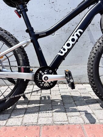 Testovaný bicykel Woom Off 4 Black