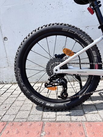 Testovaný bicykel Woom Off 4 Black