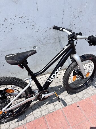 Testovaný bicykel Woom Off 4 Black