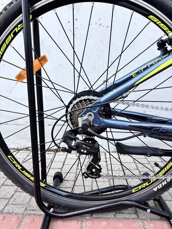 Testovaný elektrobicykel Crussis e-Cross 1.7 Blue 2022