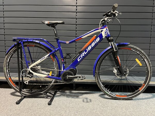 Testovaný Elektrobicykel Crussis e-Gordo 7.4 Blue/White 2019