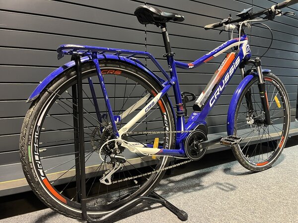 Testovaný Elektrobicykel Crussis e-Gordo 7.4 Blue/White 2019