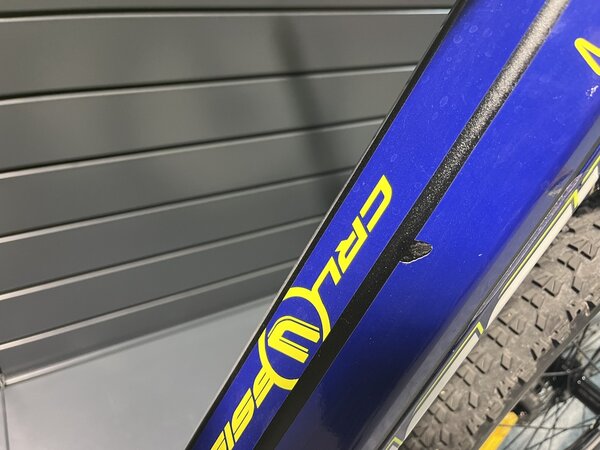 Testovaný Elektrobicykel Crussis E-Largo 7.7 2022 Yellow/Blue R79