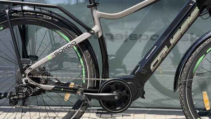 Testovaný elektrobicykel Crussis e-Gordo 7.8-M