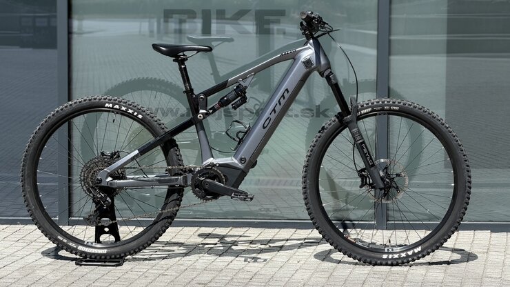 Testovaný elektrobicykel CTM Areon GX Comp Čierna/Matná Antracitová 2026