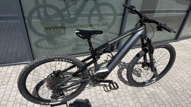 Testovaný elektrobicykel CTM Areon GX Comp Čierna/Matná Antracitová 2026