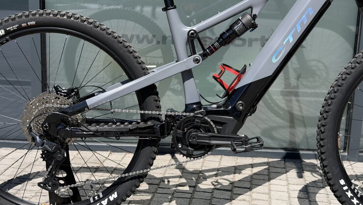 Testovaný elektrobicykel CTM Areon GX Xpert Čierna/Matná Šedá 2026