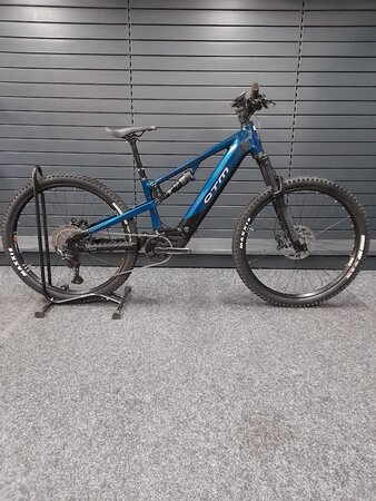 Testovaný elektrobicykel CTM Areon GX Xpert Čierna/Petrolejová 2026 EB-KH-7