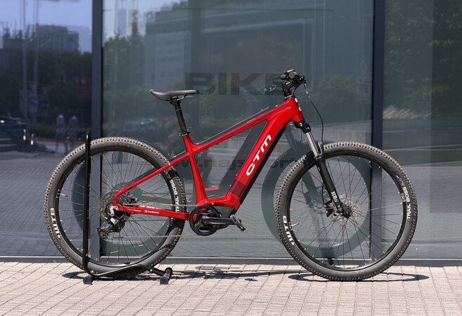 Testovaný elektrobicykel CTM Pulze GX Červená 2026 R027