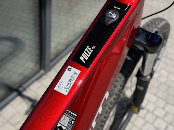 Testovaný elektrobicykel CTM Pulze GX Červená 2026 R027