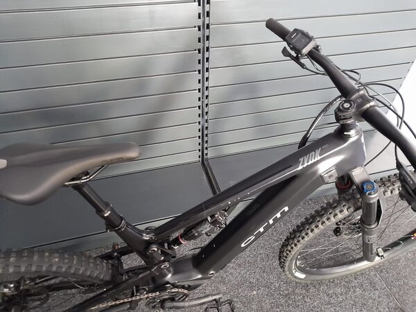 Testovaný elektrobicykel CTM Zynk PRO Čierna/Matná Čierna 2025 R035