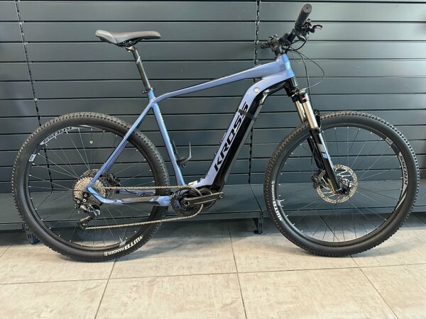 Testovaný elektobicykel Kross Level Boost 2.0 Blue/Black 2021