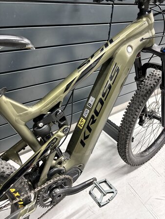 Testovaný elektrobicykel Kross Soil Boost 2.0 630 Green/Black 2021