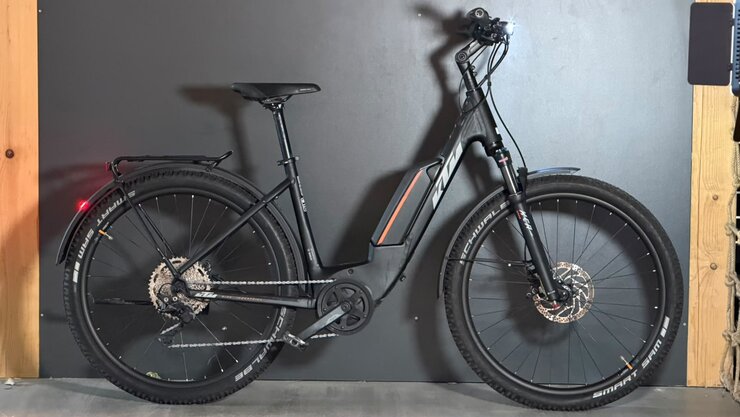 Testovaný elektrobicykel KTM Macina Aera P272
