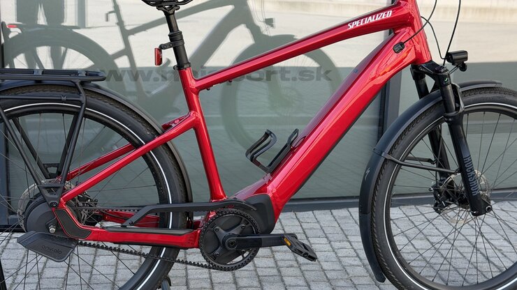 Testovaný elektrobicykel Specialized Turbo Vado 5.0 IGH Red Tint