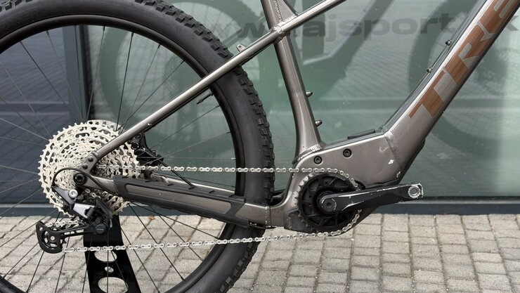 Testovaný elektrobicykel Trek Marlin+ 8 Mercury 2025