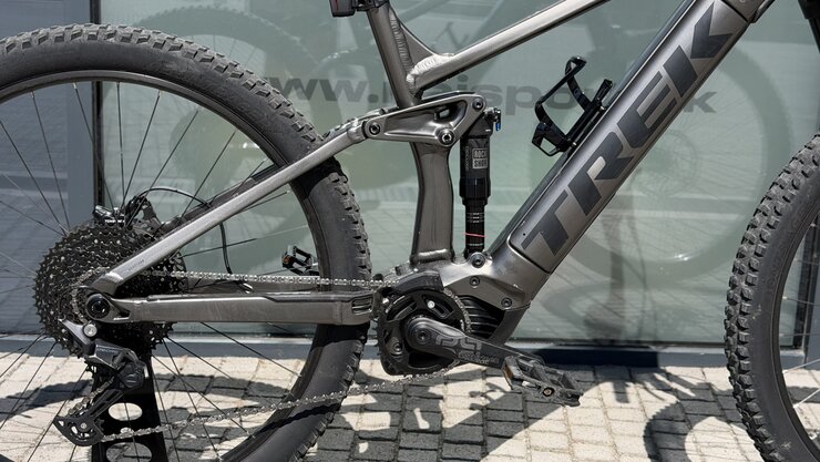 Testovaný elektrobicykel Trek Rail+ 5 625W Gen 3 Mercury 2024 R025