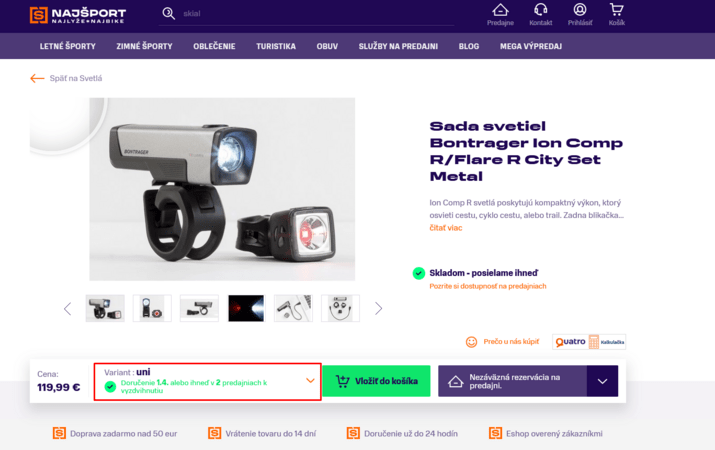 Využi kupón CYKLO150 na Príslušenstvo a Komponenty pri kúpe bajku nad 1450 €