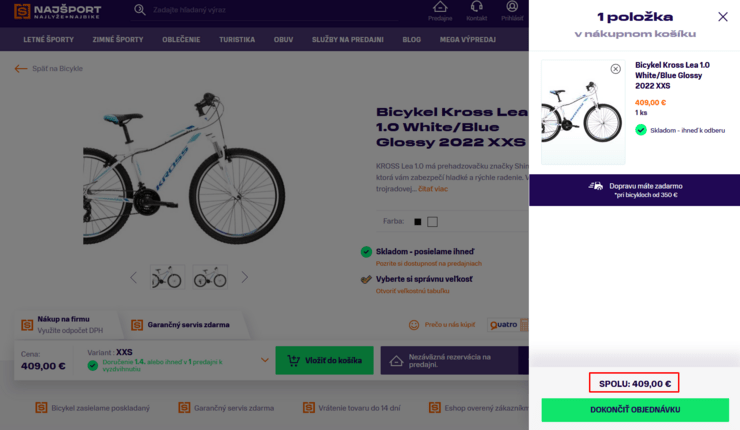 Využi kupón CYKLO40 na Príslušenstvo a Komponenty pri kúpe bajku nad 350 €