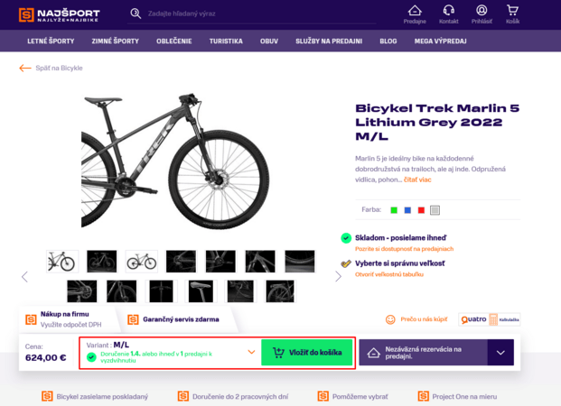 Využi kupón CYKLO60 na Príslušenstvo a Komponenty pri kúpe bajku nad 550 €