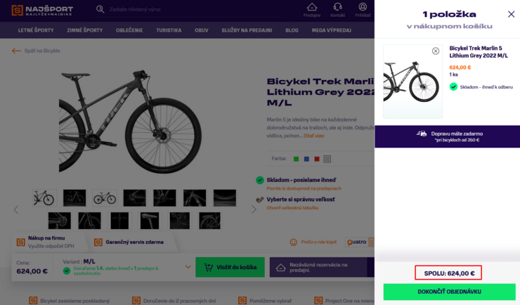 Využi kupón CYKLO60 na Príslušenstvo a Komponenty pri kúpe bajku nad 550 €