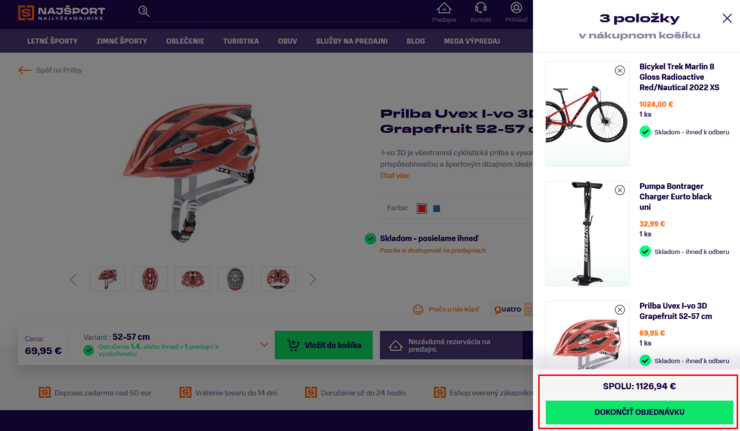 Využi kupón CYKLO90 na Príslušenstvo a Komponenty pri kúpe bajku nad 950 €