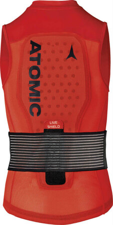 Chránič Atomic Live Shield Vest Jr red Chránič Atomic Live Shield Vest Jr red
