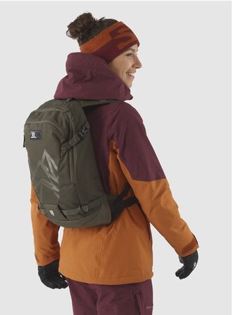 Lyžiarsky ruksak Salomon Side 18 Olive Night 20/21