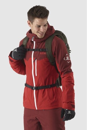 Lyžiarsky ruksak Salomon Side 25 Olive Night 20/21