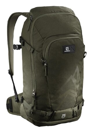 Lyžiarsky ruksak Salomon Side 25 Olive Night 20/21