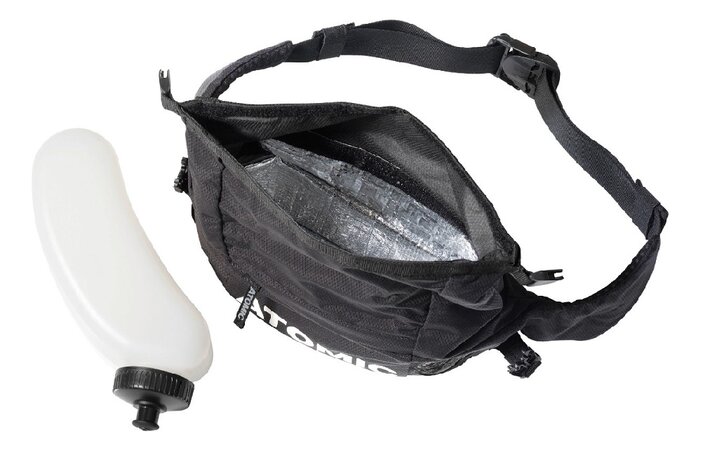 Ľadvinka Atomic Thermo Bottle Belt Black/White 20/21