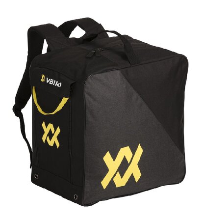 Vak na lyžiarky Völkl Classic Boot & Helmet Backpack Black/Heather Grey/Yellow 20/21