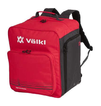 Vak na lyžiarky Völkl Race Boot & Helmet Backpack Red/Grey 20/21