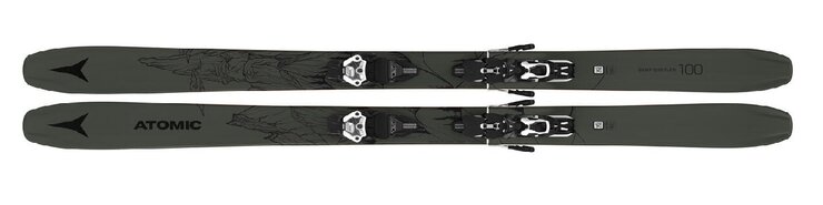 Lyže Atomic Bent Chetler 100 + War 11 MNC Green 20/21