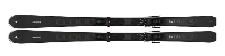 Lyže Atomic Cloud 7 Black + M 10 GW Black 21/22