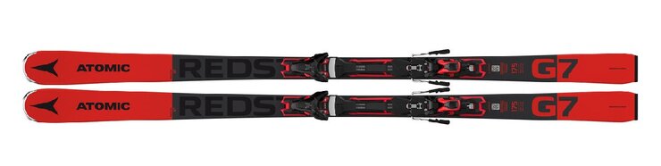 Lyže Atomic Redster G7 + F 12 GW Red/Black 21/22