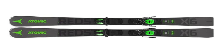 Lyže Atomic Redster X6 + M 11 GW Grey/Green 20/21
