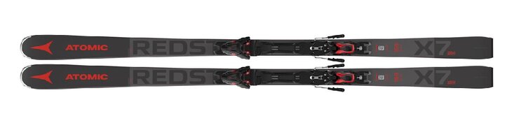 Lyže Atomic Redster X7 WB red + F 12 GW Grey/Red 20/21