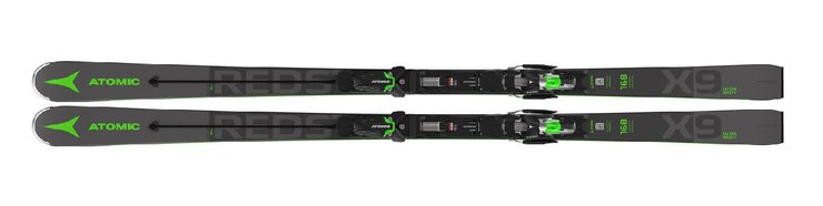 Lyže Atomic Redster X9 WB + X 12 GW Grey/Green 20/21