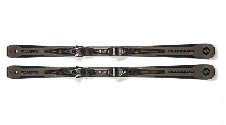 Lyže Blizzard Quattro RX + XCell 14 Demo Black 18/19