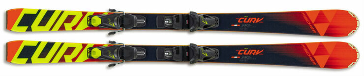 Lyže Fischer The Curv JR SLR + FJ 7 AC Rail 19/20