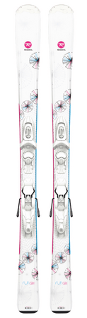 Lyže Rossignol Fun Girl Kid-X 100-130 + Kid-X 4 B76 19/20