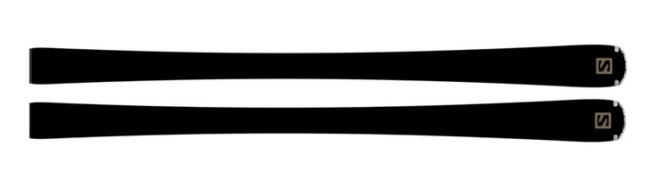 Lyže Salomon E S/Max 1947 + Z12 GW F80 Black/Br 20/21 Lyže Salomon E S/Max 1947 + Z12 GW F80 Black/Br 20/21