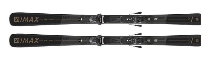 Lyže Salomon E S/Max 1947 + Z12 GW F80 Black/Br 20/21 Lyže Salomon E S/Max 1947 + Z12 GW F80 Black/Br 20/21